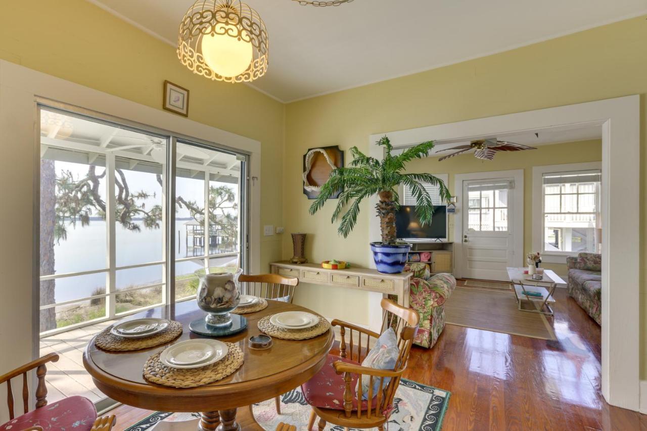 Waterfront Ochlockonee Bay Cottage With Views! Panacea المظهر الخارجي الصورة