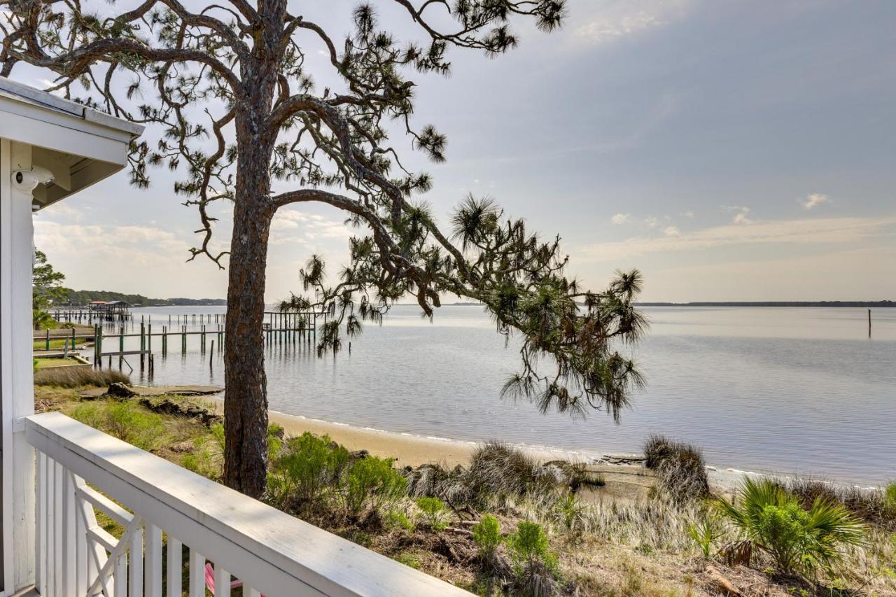 Waterfront Ochlockonee Bay Cottage With Views! Panacea المظهر الخارجي الصورة