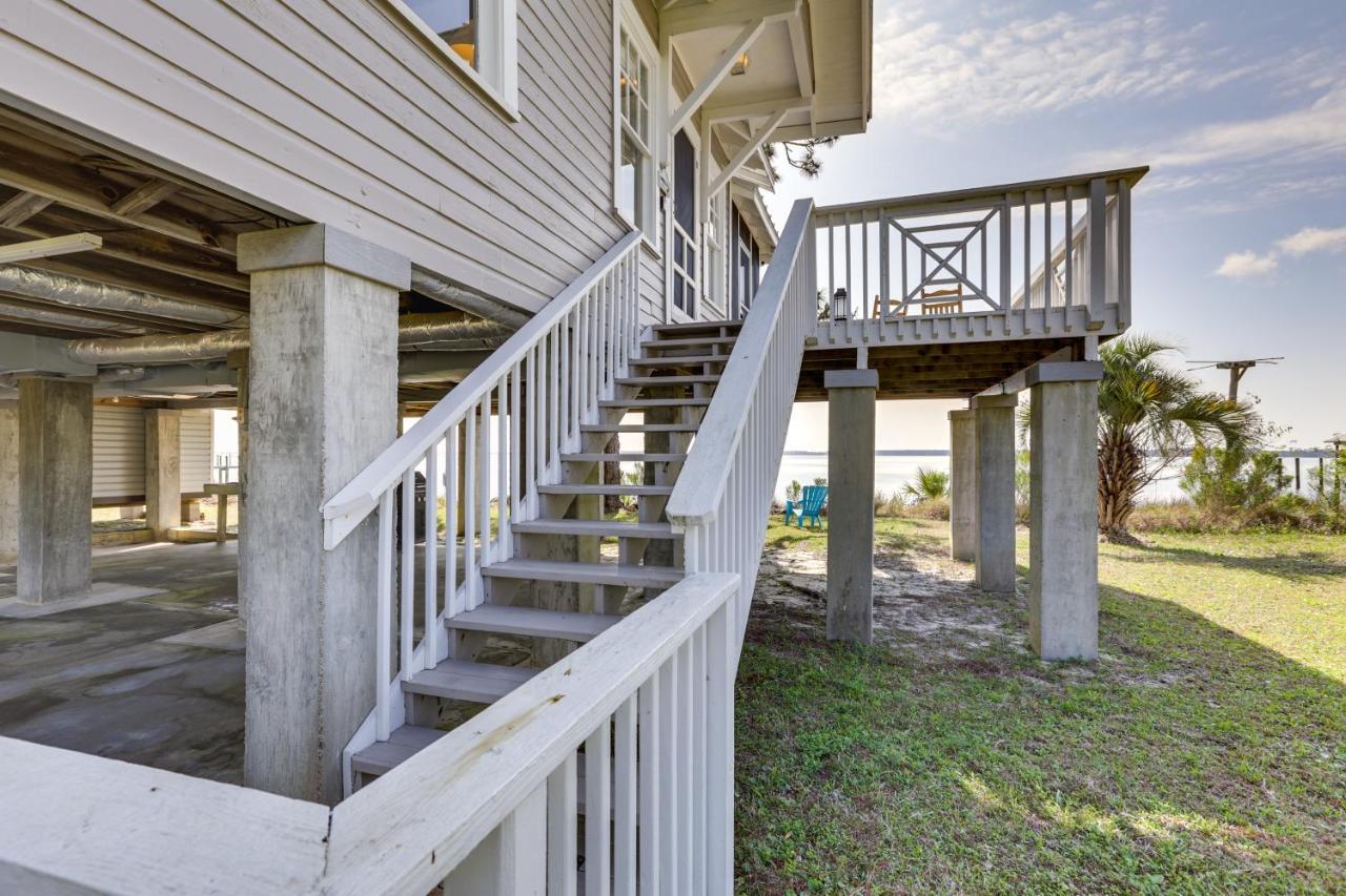 Waterfront Ochlockonee Bay Cottage With Views! Panacea المظهر الخارجي الصورة